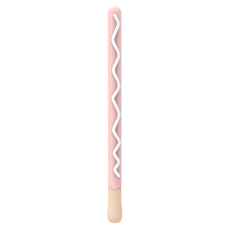LOVE MEI per Apple Pencil 2 Stripe Design Stylus Pen Custodia protettiva in silicone, For Apple Pencil 2