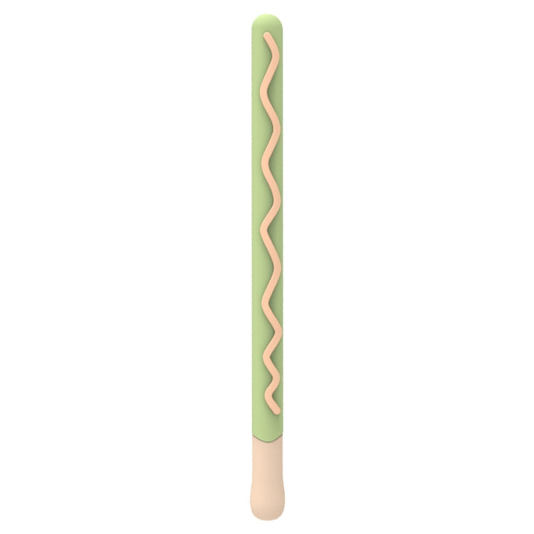 LOVE MEI per Apple Pencil 2 Stripe Design Stylus Pen Custodia protettiva in silicone, For Apple Pencil 2