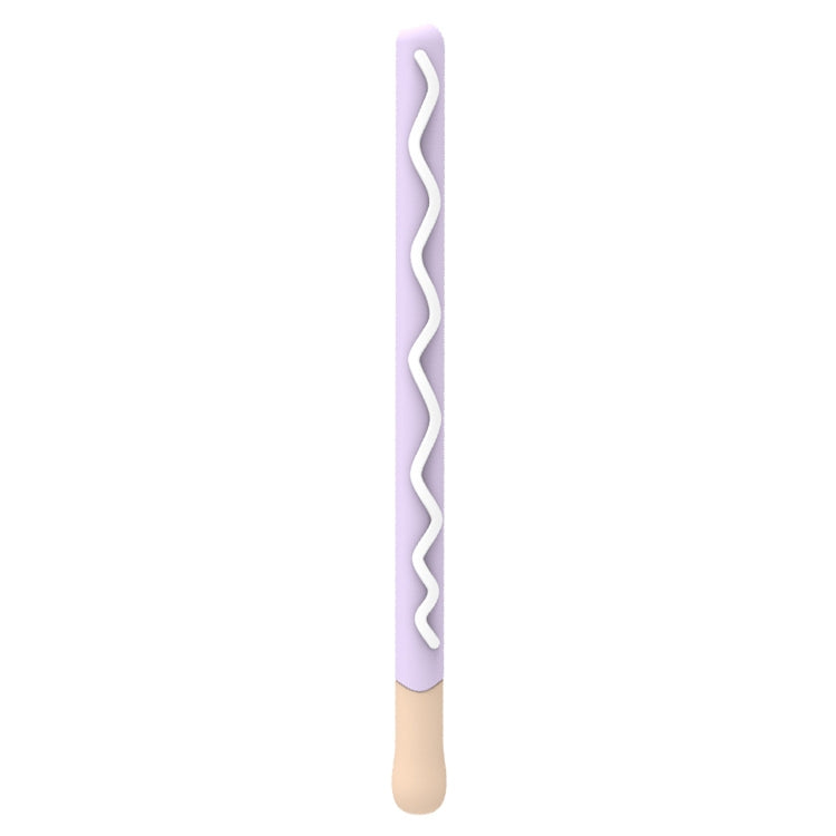 LOVE MEI per Apple Pencil 2 Stripe Design Stylus Pen Custodia protettiva in silicone, For Apple Pencil 2