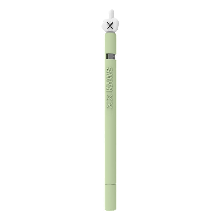 LOVE MEI per Apple Pencil 1 custodia protettiva in silicone per penna stilo a forma di dito medio, For Apple Pencil 1
