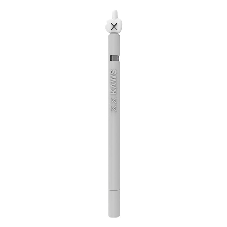 LOVE MEI per Apple Pencil 1 custodia protettiva in silicone per penna stilo a forma di dito medio, For Apple Pencil 1