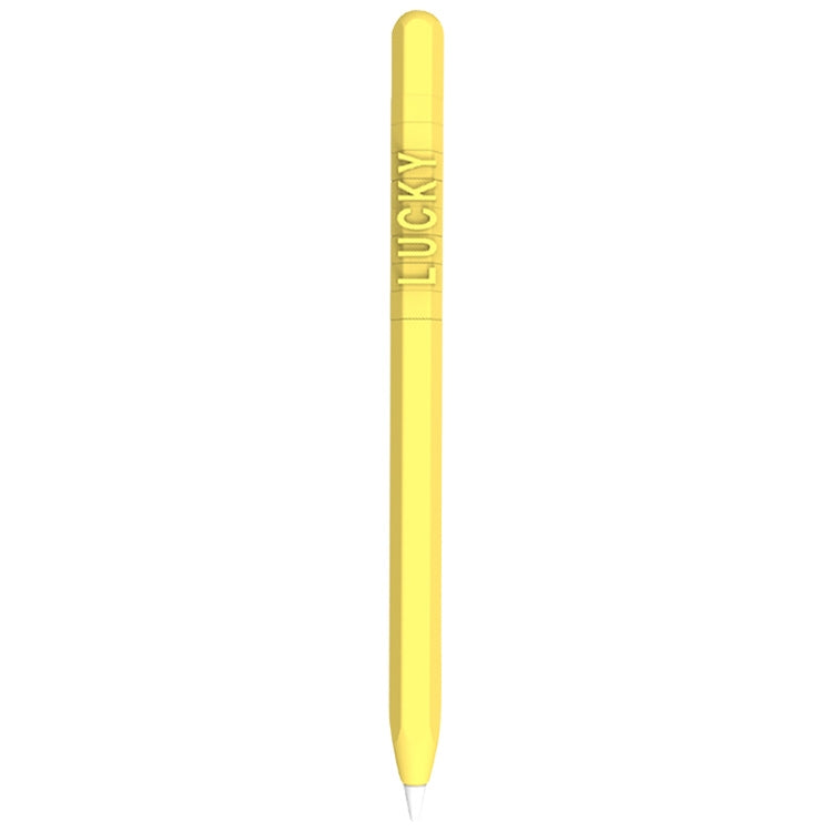 LOVE MEI per Apple Pencil 1 numero lettera design penna stilo custodia protettiva in silicone, For Apple Pencil 1