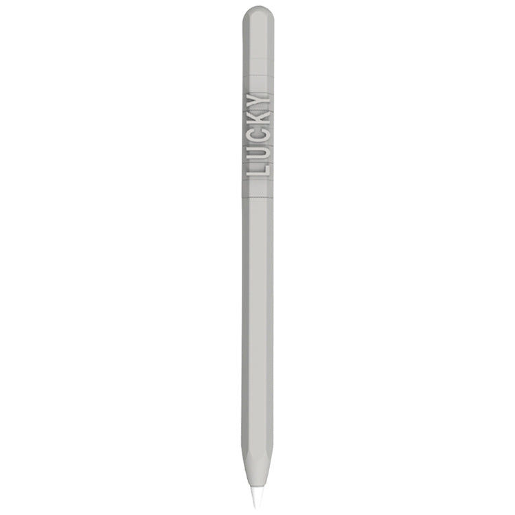 LOVE MEI per Apple Pencil 2 numeri lettera design penna stilo custodia protettiva in silicone, For Apple Pencil 2