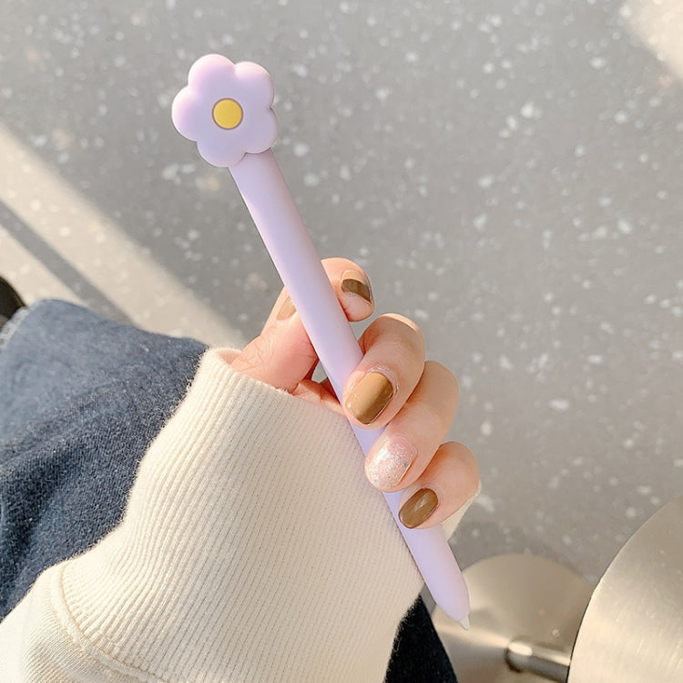 Custodia protettiva in silicone simpatico cartone animato per Apple Pencil 1 (stella a cinque punte rosa), For Apple Pencil 1