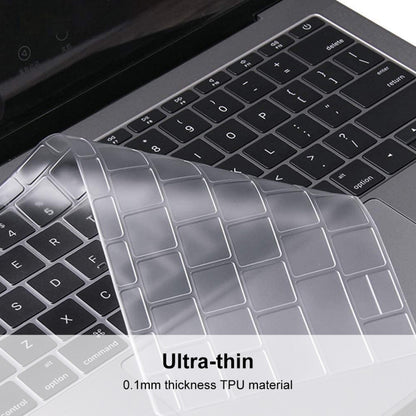 ENKAY Cover protettiva per tastiera in TPU per MacBook Pro con Touch Bar da 13,3 pollici (A1706/A1989/A2159)/15,4 pollici (A1707/A1990) Versione Europa, For 2016 MacBook Pro