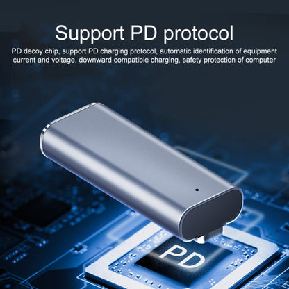 Adattatore DC 5,5 x 2,1 mm femmina a MagSafe 2 maschio, 5.5 x 2.1mm to MagSafe 2