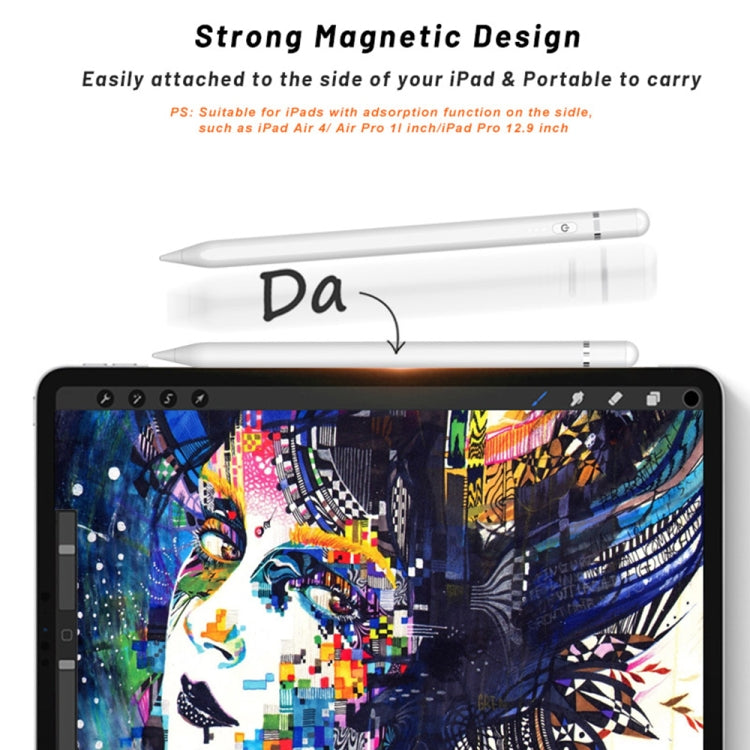 Penna stilo capacitiva attiva P7-LS con rifiuto del palmo per iPad dopo la versione 2018, P7-LS
