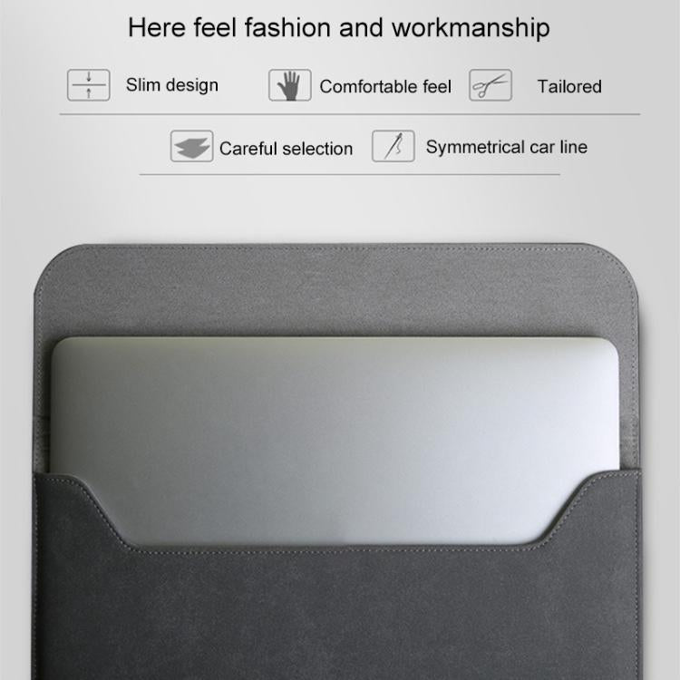 Borsa interna per laptop in pelle opaca orizzontale 2 in 1 + borsa di alimentazione per MacBook Air 11,6 pollici A1465 (2012 - 2015) / A1370 (2010 - 2011), MacBook Air 11.6 inch A1465 (2012 - 2015) / A1370 (2010 - 2011)