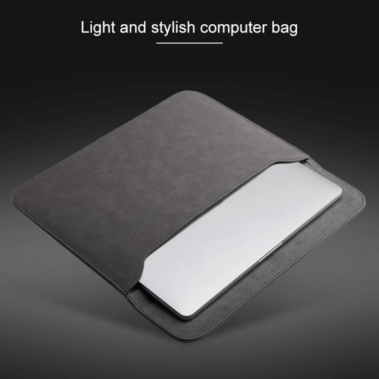 Borsa interna per laptop in pelle opaca orizzontale 2 in 1 + borsa di alimentazione per MacBook Air 11,6 pollici A1465 (2012 - 2015) / A1370 (2010 - 2011), MacBook Air 11.6 inch A1465 (2012 - 2015) / A1370 (2010 - 2011)