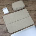 Borsa interna per laptop in pelle opaca orizzontale 2 in 1 + borsa di alimentazione per MacBook Air 11,6 pollici A1465 (2012 - 2015) / A1370 (2010 - 2011), MacBook Air 11.6 inch A1465 (2012 - 2015) / A1370 (2010 - 2011)
