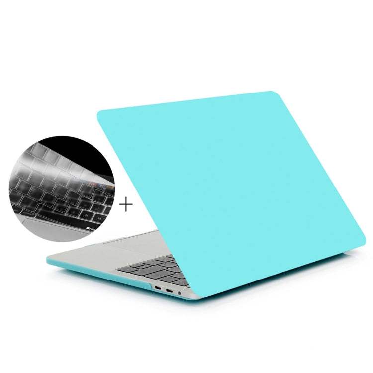 ENKAY Hat-Prince 2 in 1 Custodia protettiva in plastica rigida satinata + Versione europea Cover protettiva per tastiera in TPU ultrasottile per MacBook Pro 2016 da 13,3 pollici con Touch Bar (A1706), 13.3 inch with Touch Bar Europe Version