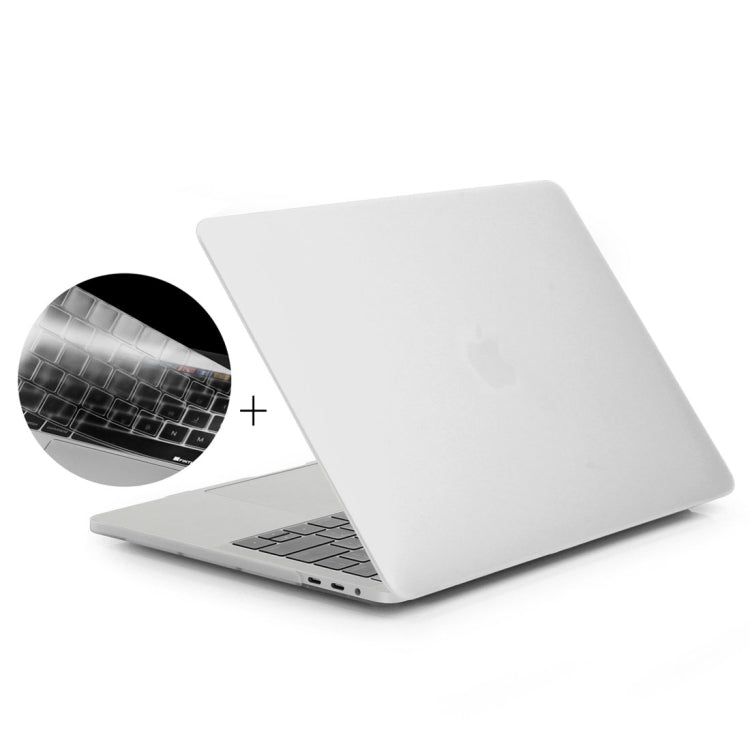 ENKAY Hat-Prince 2 in 1 Custodia protettiva in plastica rigida satinata + Versione europea Cover protettiva per tastiera in TPU ultrasottile per MacBook Pro 2016 da 13,3 pollici senza Touch Bar (A1708), 13.3 inch without Touch Bar Europe Version