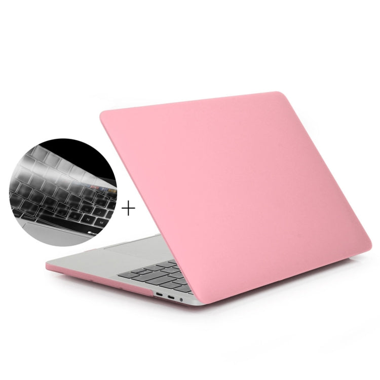 ENKAY Hat-Prince 2 in 1 Custodia protettiva in plastica rigida satinata + Versione europea Cover protettiva per tastiera in TPU ultrasottile per MacBook Pro 2016 da 15,4 pollici con Touch Bar (A1707), 15.4 inch with Touch Bar Europe Version