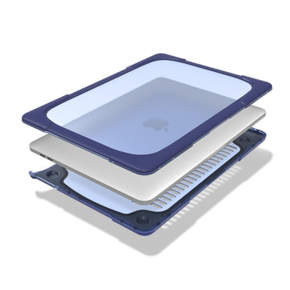 Per MacBook Pro da 13,3 pollici (A1708) e con Touchbar (A1706) Laptop TPU + Custodia protettiva antiurto pieghevole per PC con supporto, For Macbook Pro 13.3 inch with Touch Bar