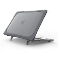 Per MacBook Pro da 13,3 pollici (A1708) e con Touchbar (A1706) Laptop TPU + Custodia protettiva antiurto pieghevole per PC con supporto, For Macbook Pro 13.3 inch with Touch Bar