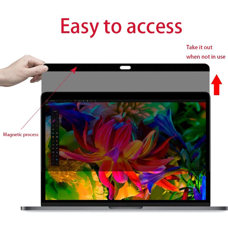 Pellicola protettiva magnetica antiriflesso in PET per MacBook Air 13,3 pollici (A1466 / A1369), Air 13.3(A1466 / A1369)