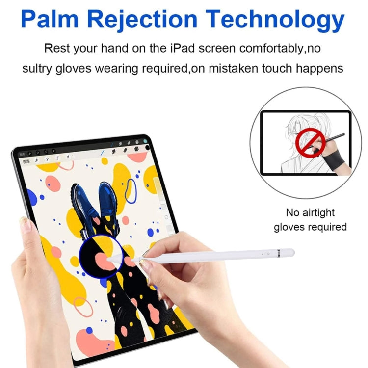 Penna stilo capacitiva attiva P7-C con rifiuto del palmo per iPad dopo la versione 2018, P7-C / Type-C