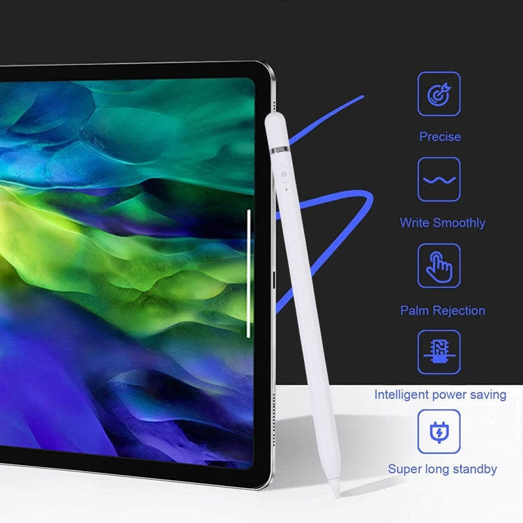 Penna stilo capacitiva attiva P7-C con rifiuto del palmo per iPad dopo la versione 2018, P7-C / Type-C