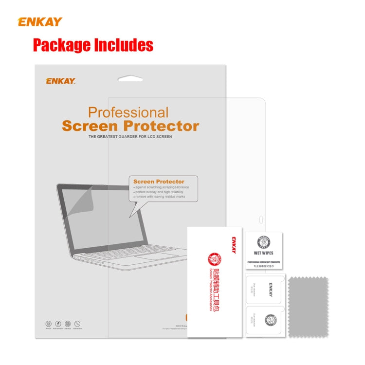 ENKAY HD PET Pellicola salvaschermo per MacBook Pro 15,4 pollici A1707 (2016 - 2017) / A1990 (2018), For MacBook Pro 15.4 inch A1707 (2016 - 2017) / A1990 (2018)