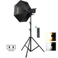 PULUZ 150W 3200K-5600K Kit luce stroboscopica per studio fotografico con riflettore Softbox e treppiede, 120W 2700K-6500K Light Kit US Plug, 120W 2700K-6500KK Light Kit EU Plug, 120W 2700K-6500K Light Kit UK Plug