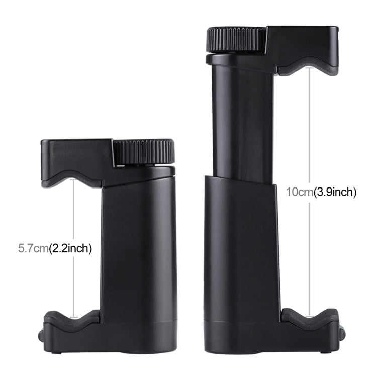 PULUZ Treppiede in plastica pieghevole + Vlogging Trasmissione in diretta Impugnatura portatile Supporto in ABS con slitta fredda e cinturino da polso per iPhone, Galaxy, Huawei, Xiaomi, Sony, HTC, Google e altri smartphone, Tripod+Handheld Grip