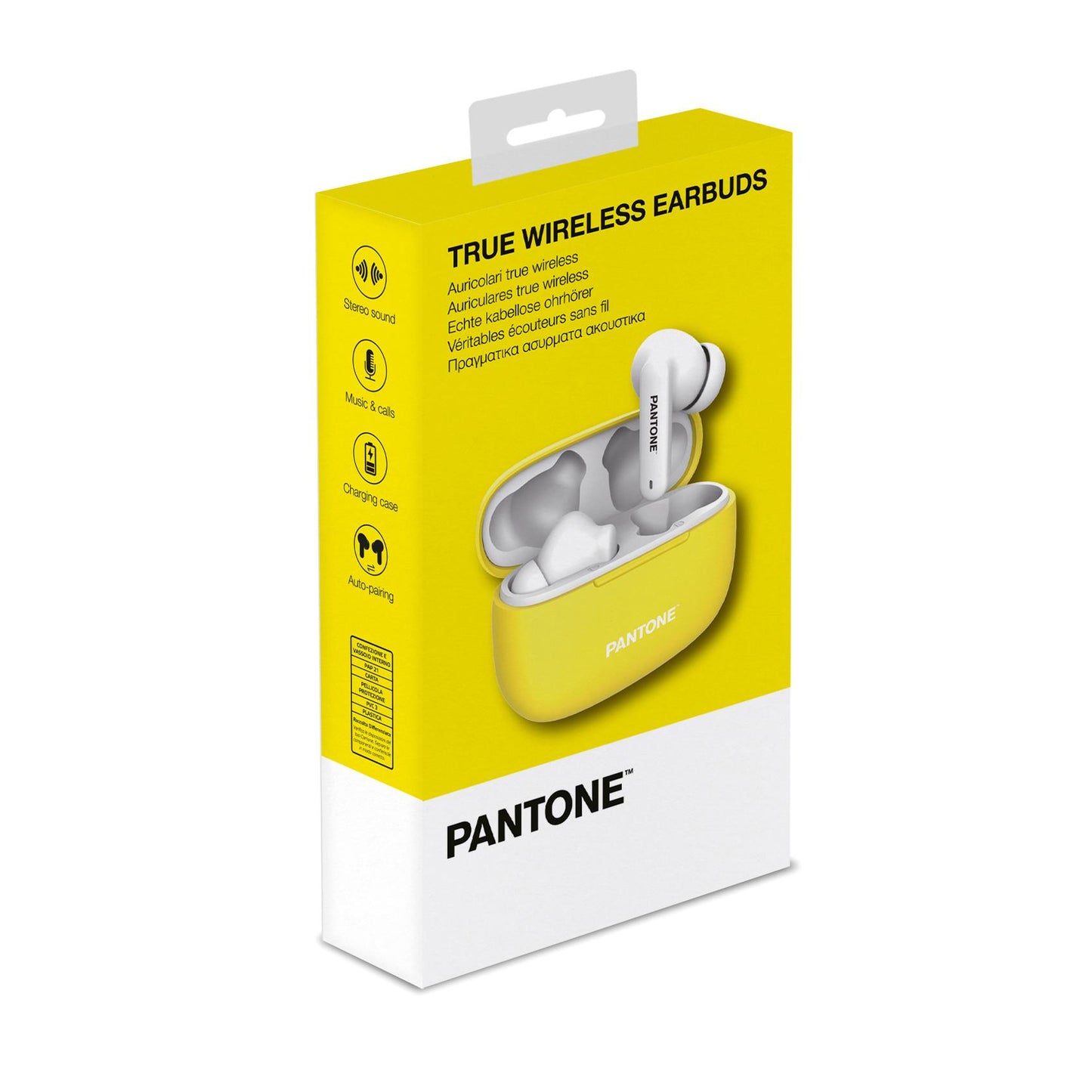 Auricolari True Wireless Earphones PANTONE Yellow