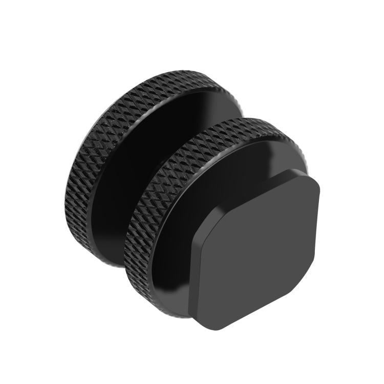 Adattatore a vite rinforzato PULUZ Hot Shoe da 1/4 pollici con doppio dado per fotocamere DSLR, GoPro HERO10 Black / HERO9 Black / HERO8 Black / HERO7 /6 /5 /5 Session /4 Session /4 /3+ /3 /2 /1,Xiaoyi e altre action camera, Double Nut