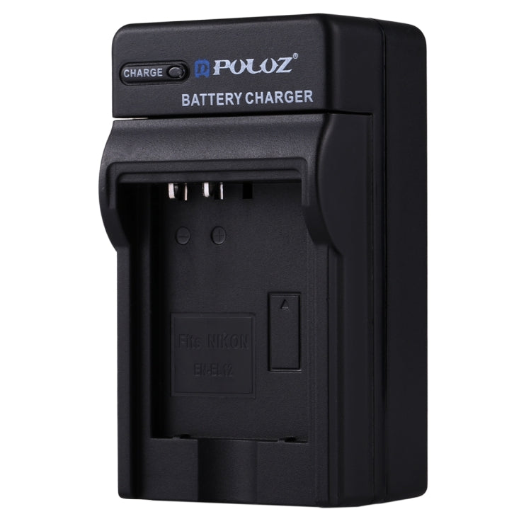 Caricabatteria con spina EU PULUZ con cavo per batteria Nikon EN-EL12, EN-EL12 EU Plug