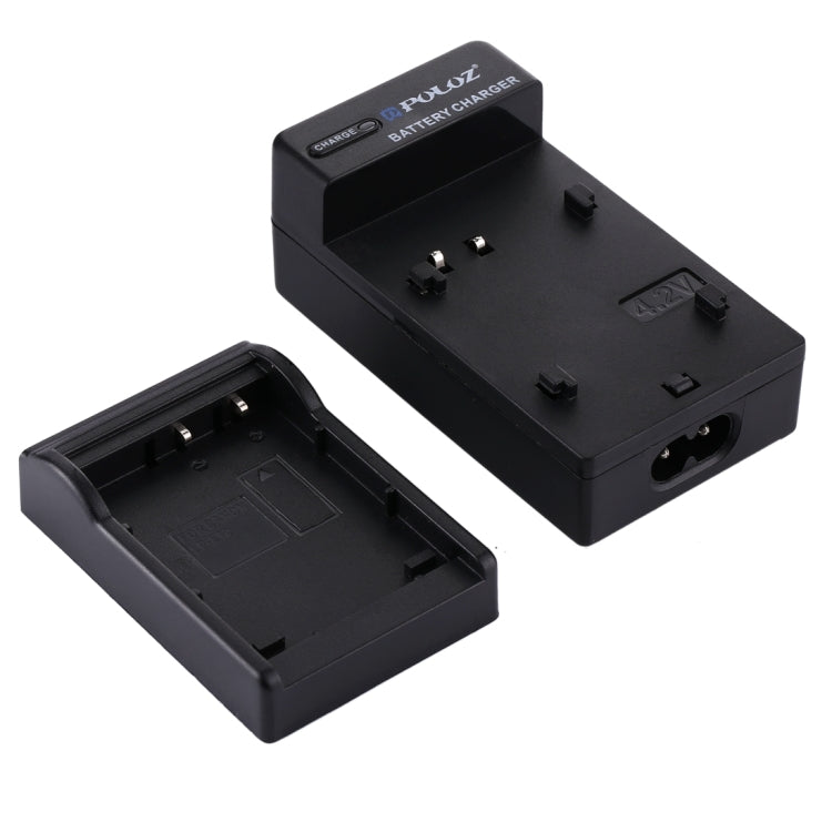 Caricabatterie con presa PULUZ EU con cavo per batteria Casio CNP130, CNP130 EU Plug