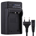 Caricabatterie con presa PULUZ EU con cavo per batteria Casio CNP130, CNP130 EU Plug