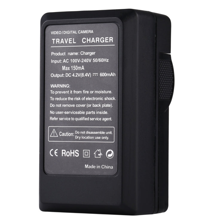 PULUZ Caricabatteria con presa EU con cavo per batteria Casio CNP120, CNP120 EU Plug