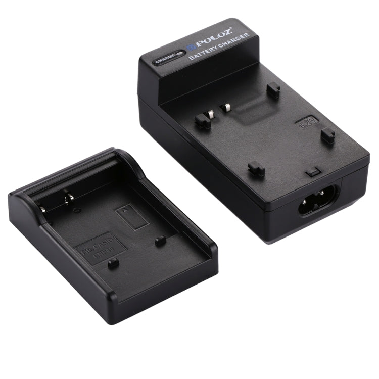 Caricabatteria da auto per batteria per fotocamera digitale PULUZ per batteria CASIO CNP40, CNP40 Car Charger