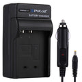 Caricabatteria da auto per batteria per fotocamera digitale PULUZ per batteria Casio CNP120, CNP120 Car Charger