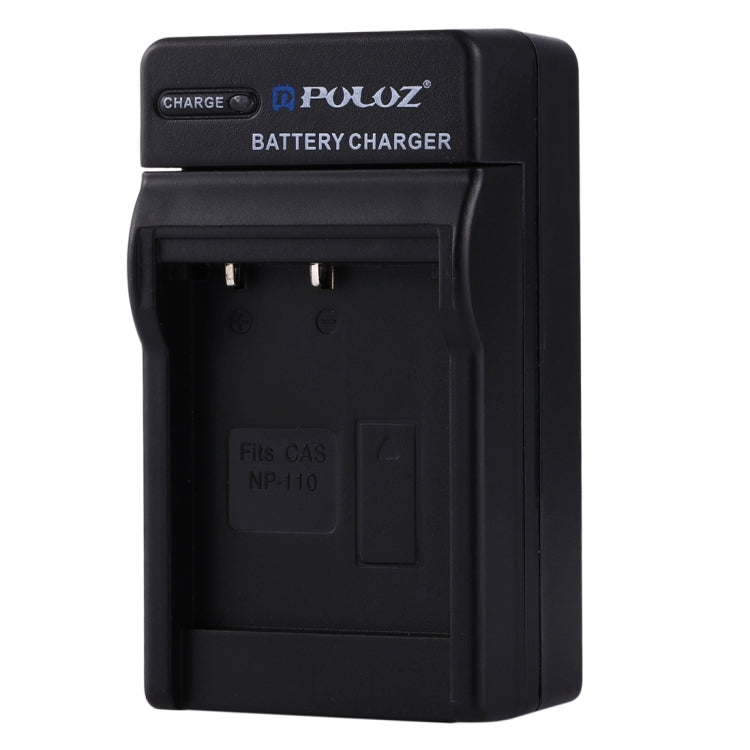 Caricabatteria da auto per batteria per fotocamera digitale PULUZ per batteria Casio NP-110, NP-110 Car Charger