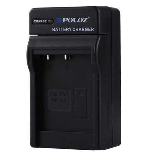 Caricabatteria da auto per batteria per fotocamera digitale PULUZ per batteria Casio NP-110, NP-110 Car Charger