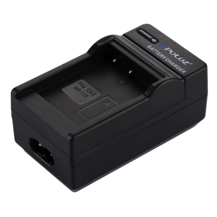 Caricabatteria da auto per batteria per fotocamera digitale PULUZ per batteria Casio NP-110, NP-110 Car Charger