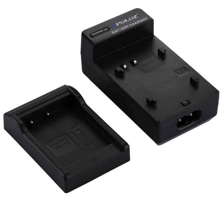 Caricabatteria da auto per batteria per fotocamera digitale PULUZ per batteria Casio NP-110, NP-110 Car Charger
