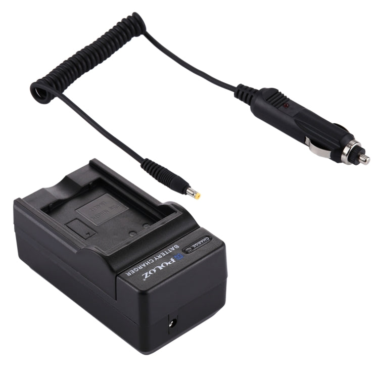 Caricabatteria da auto per batteria per fotocamera digitale PULUZ per batteria Nikon EN-EL12, EN-EL12  Car Charger