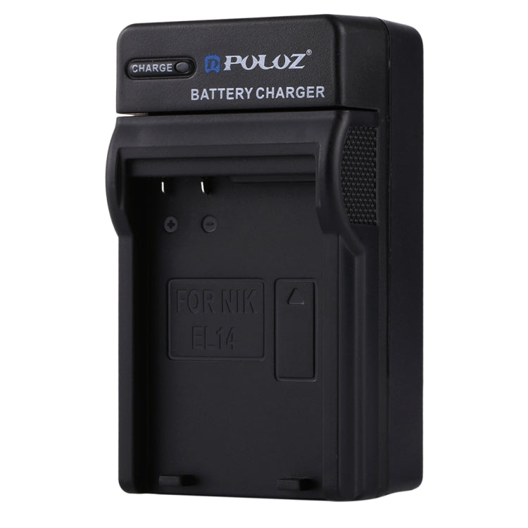 Caricabatteria da auto per batteria per fotocamera digitale PULUZ per batteria Nikon EN-EL14, EN-EL14 Car Charger