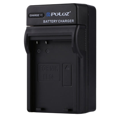 Caricabatteria da auto per batteria per fotocamera digitale PULUZ per batteria Nikon EN-EL14, EN-EL14 Car Charger