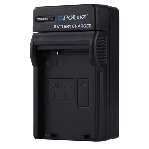 Caricabatteria da auto per batteria per fotocamera digitale PULUZ per batteria Nikon EN-EL14, EN-EL14 Car Charger
