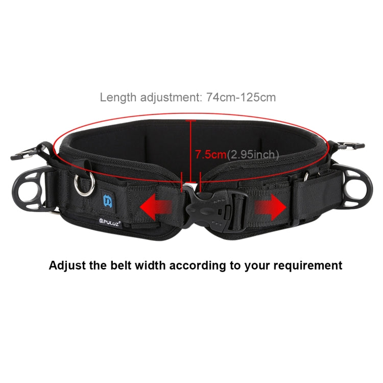 PULUZ Cintura multifunzionale con cinturino in vita con gancio per fotocamere SLR / DSLR, Waistband Strap