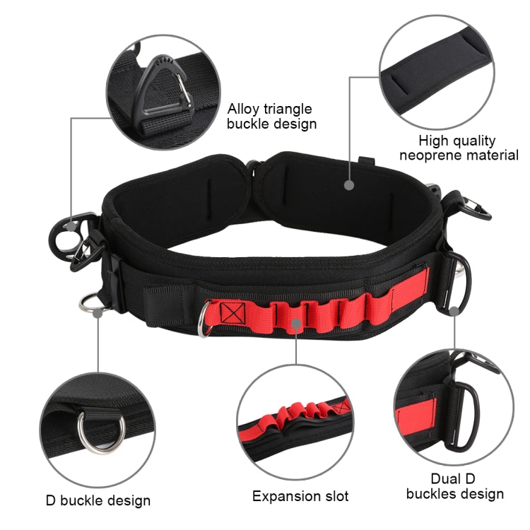 PULUZ Cintura multifunzionale con cinturino in vita con gancio per fotocamere SLR / DSLR, Waistband Strap