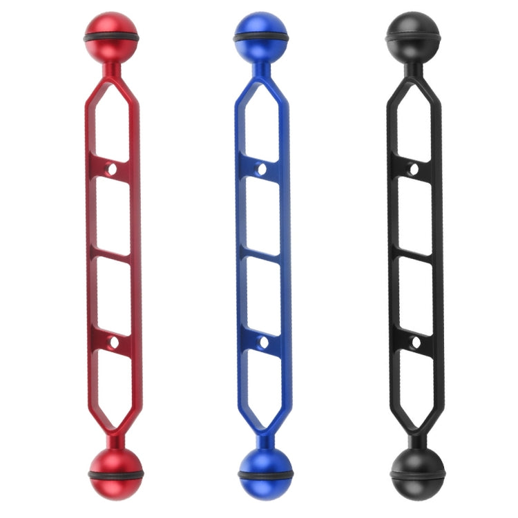 Braccio a doppia sfera in lega di alluminio PULUZ da 9,0 pollici 22,8 cm, diametro sfera: 25 mm, 9.0 inch (Blue)