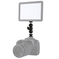 PULUZ Flash Hot Shoe Testa a sfera girevole Vite per treppiede da 1/4 di pollice Braccio magico con blocco, Magic Arm