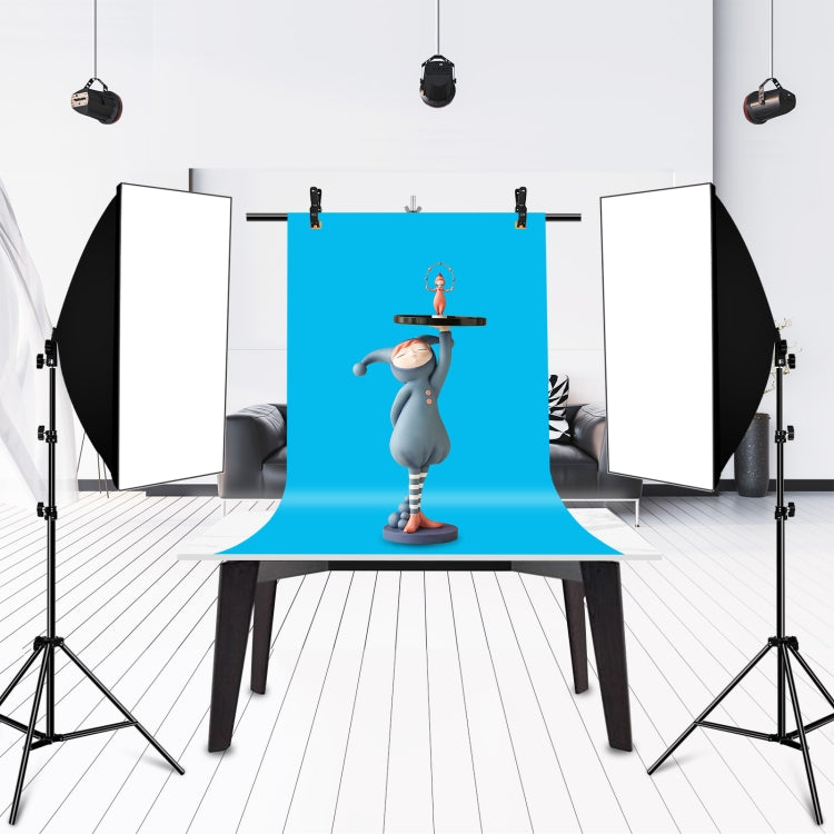 Staffa per barra trasversale per fondale, supporto per fondale per studio fotografico a forma di T da 67 cm con clip, senza fondale, Backdrop Stand