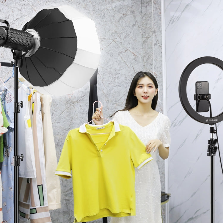 PULUZ Lanterna pieghevole Softbox SpeedLite Flash Light Diffusore pieghevole da 65 cm, 65cm Softbox