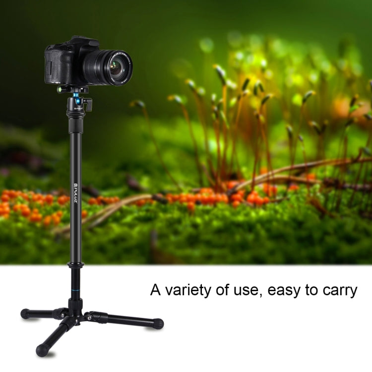 Supporto per monopiede con asta centrale con prolunga telescopica PULUZ, lunghezza asta: 33-60 cm, Extension Rod