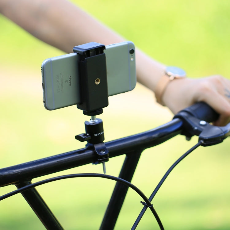 PULUZ Selfie Sticks Morsetto per telefono con supporto per treppiede con foro per vite da 1/4 di pollice per iPhone, Samsung, HTC, Sony, LG e altri smartphone