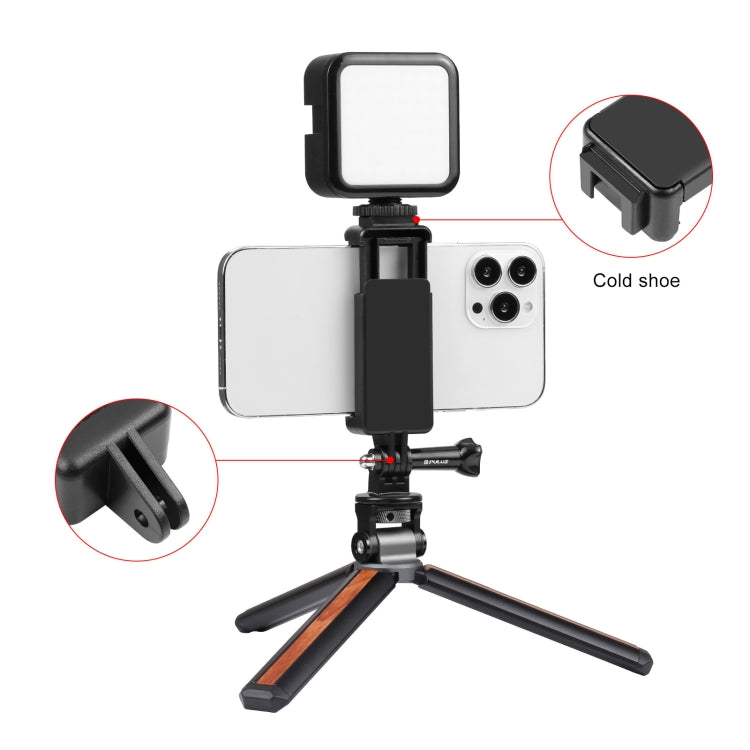 PULUZ Selfie Sticks Adattatore per treppiede Morsetto per telefono per iPhone, Samsung, HTC, Sony, LG e altri smartphone, Sticks Tripod Adapter